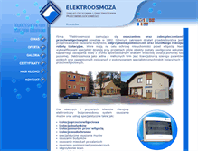 Tablet Screenshot of elektroosmoza.pl